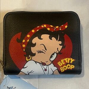 Betty Boop Black and Red Wallet